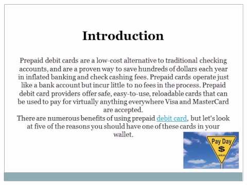 5 Reasons You Should Have a Prepaid Debit Card