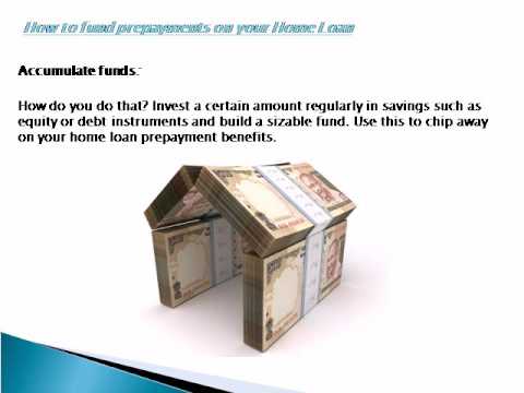 How To Plan Home Loan Prepayment Benefits