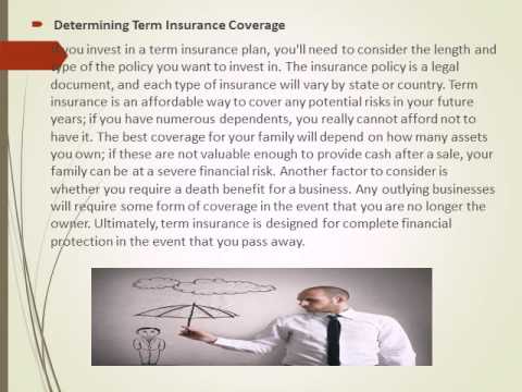 Term Insurance Can You Afford Not to Have It
