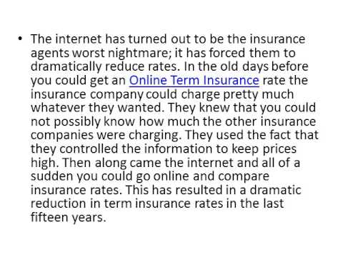 Online Term Insurance